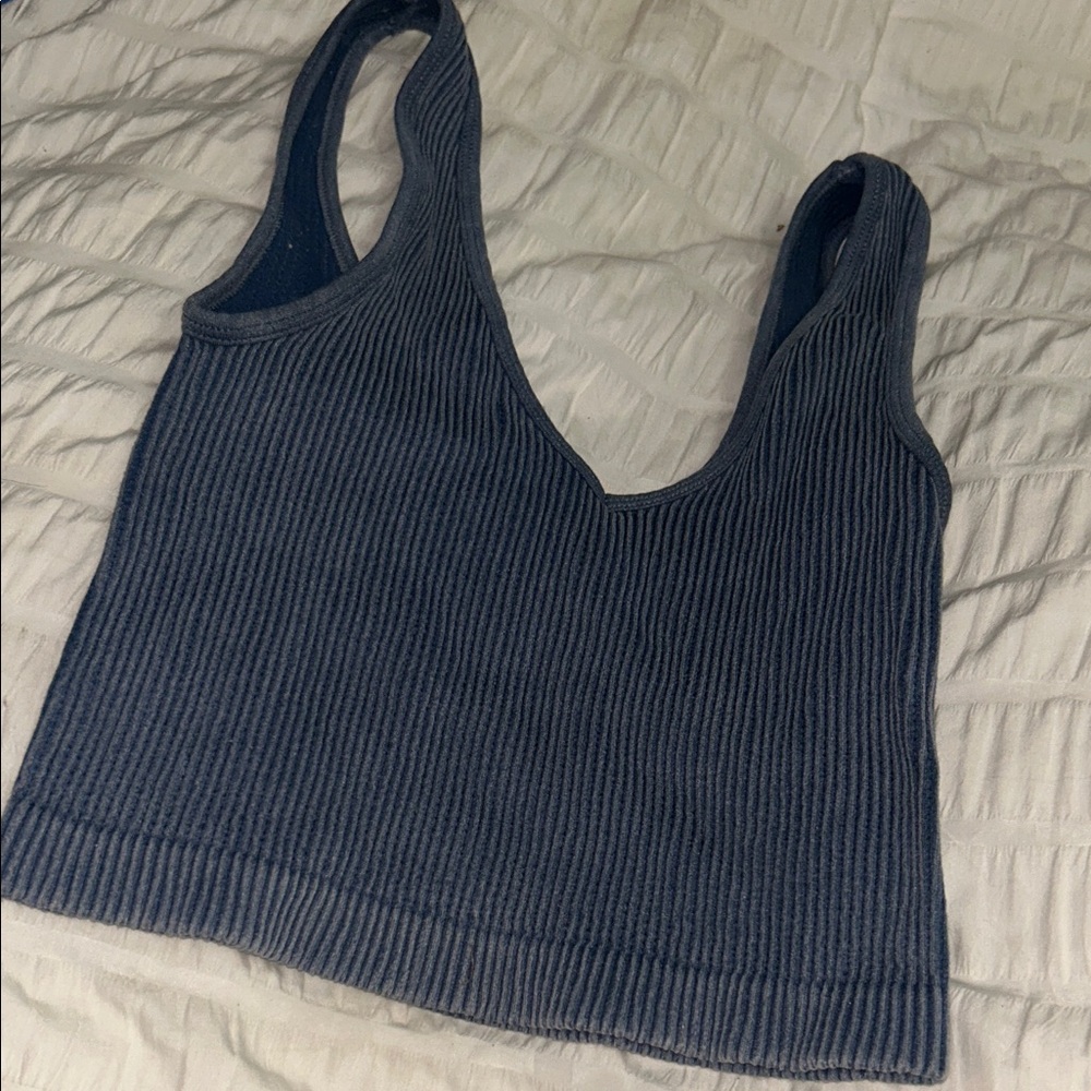 Workshop Republic Clothing Soft Blue Sweater